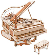 Rokr: Magic Piano DIY Miniature Puzzle Kit - (AMK81)