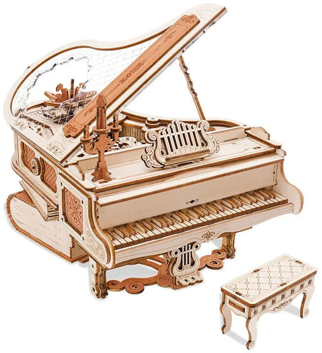 Rokr: Magic Piano DIY Miniature Puzzle Kit - (AMK81)