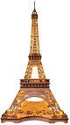 Rolife Eiffel Tower Night Scene DIY 3D Wooden Puzzle - (TGL01)