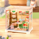 Rolife: Sweet Sips Tea - Super Store Plastic DIY Miniature Puzzle