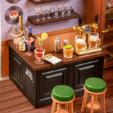 Rolife: Leisurely Cheers Bar - Super Store Plastic DIY Miniature Puzzle