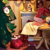 Rolife: Twinkling Christmas House DIY Miniature Puzzle Kit - (DS036)