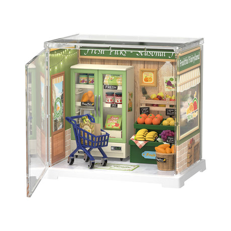 Rolife: Nature Energy Fruits - Super Store Plastic DIY Miniature Puzzle
