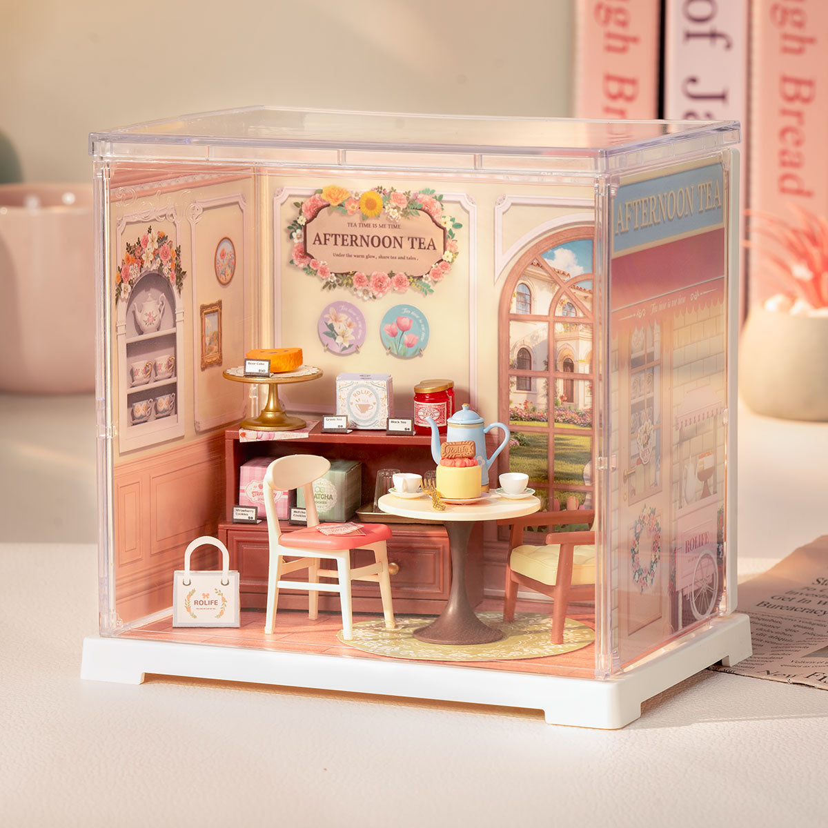 Rolife: Honey Tea Lounge - Super Store Plastic DIY Miniature Puzzle