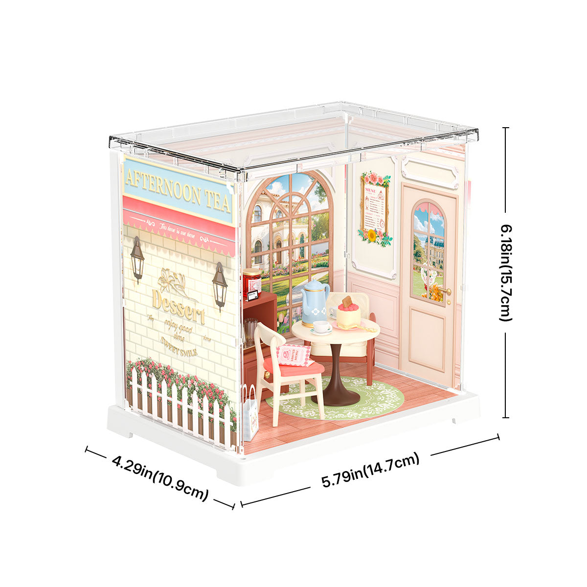 Rolife: Honey Tea Lounge - Super Store Plastic DIY Miniature Puzzle