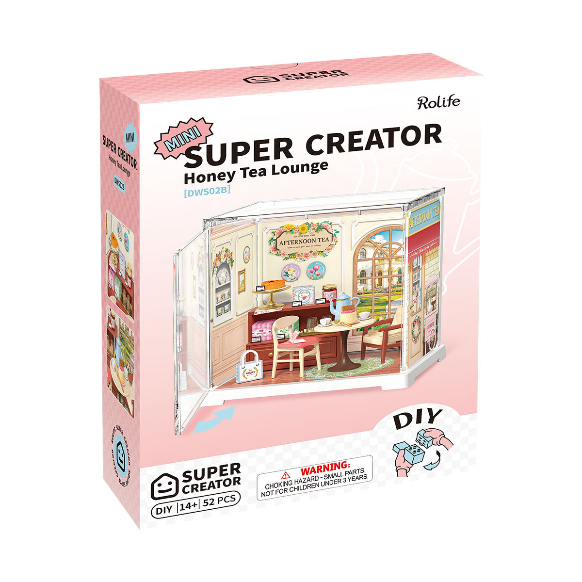 Rolife: Honey Tea Lounge - Super Store Plastic DIY Miniature Puzzle