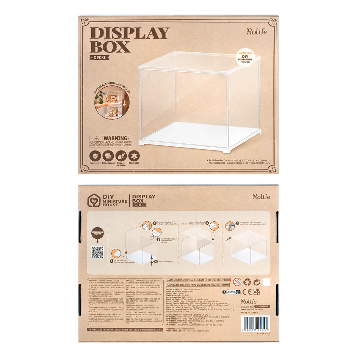 Rolife: DIY Dust Cover for Miniature House