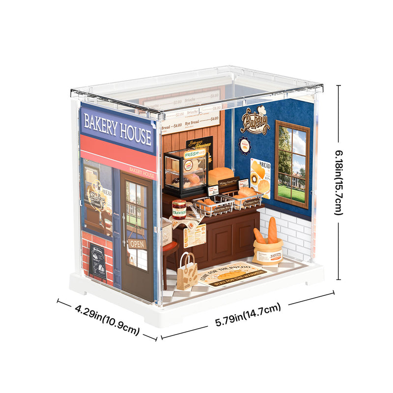 Rolife: Butter Bakery House - Super Store Plastic DIY Miniature Puzzle