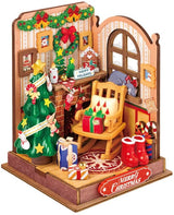 Rolife: Christmas Fireplace DIY Miniature Puzzle Kit - (DS041)