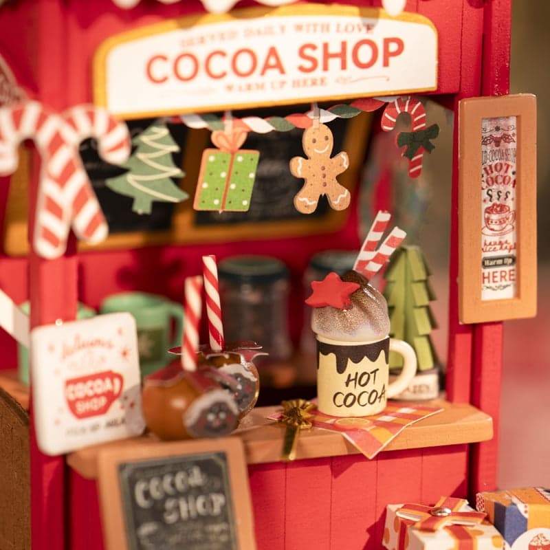 Rolife: Cocoa Shop DIY Miniature Puzzle Kit - (DS042)