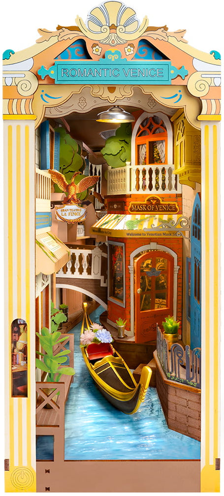 Rolife: Romantic Venice Book Nook DIY Miniature Puzzle