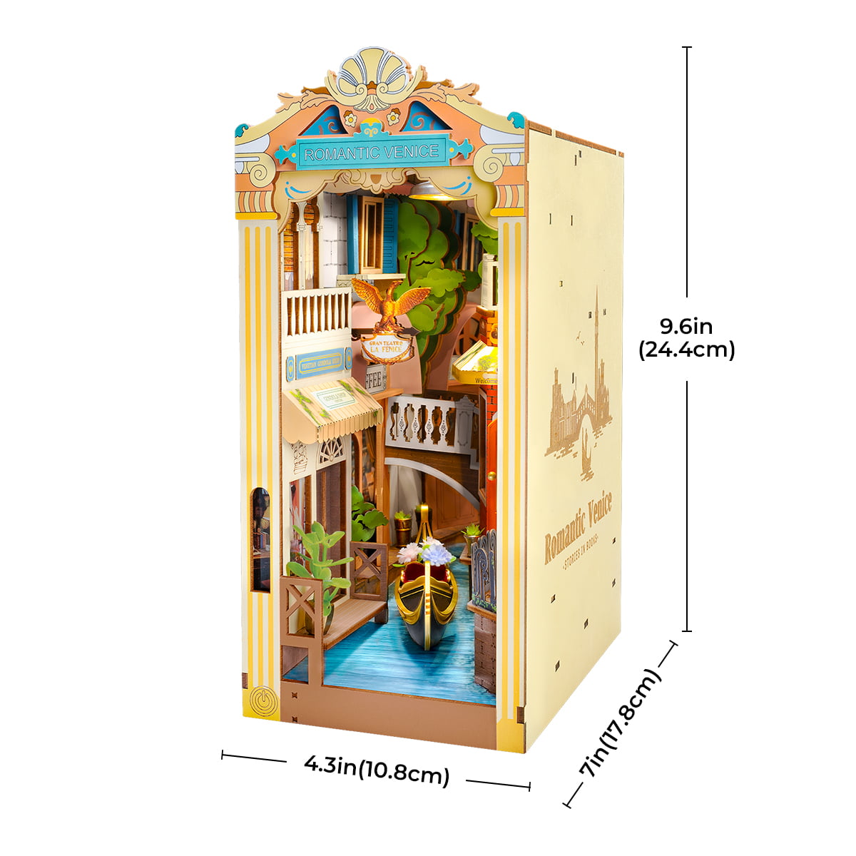 Rolife: Romantic Venice Book Nook DIY Miniature Puzzle
