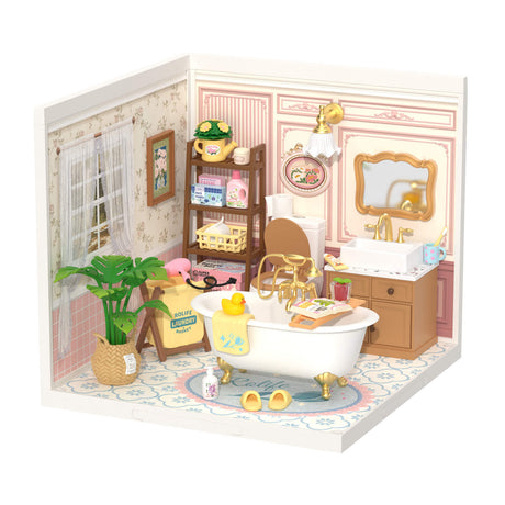 Rolife: Pop Bubble Bathroom - Super Store Plastic DIY Miniature Puzzle