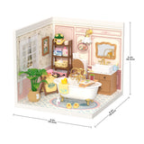 Rolife: Pop Bubble Bathroom - Super Store Plastic DIY Miniature Puzzle