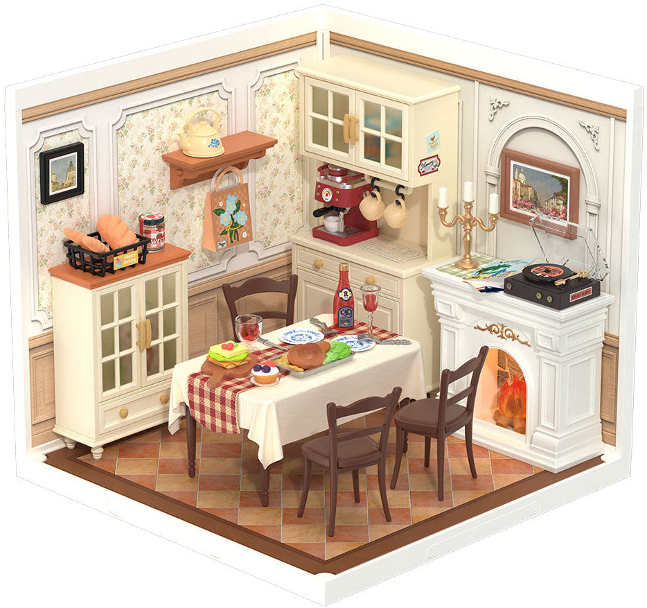 Rolife: Warm Dining Room - Super Store Plastic DIY Miniature Puzzle