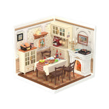 Rolife: Warm Dining Room - Super Store Plastic DIY Miniature Puzzle