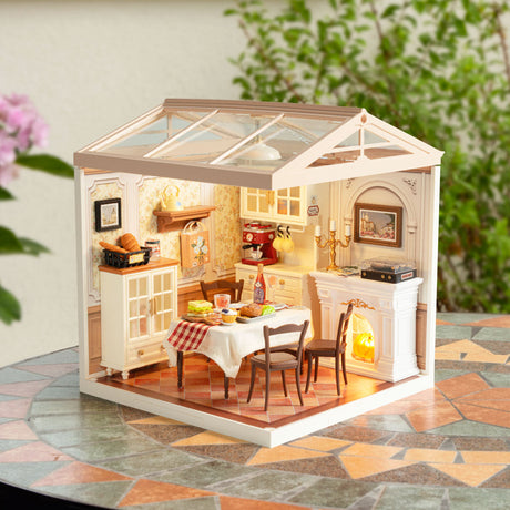 Rolife: Warm Dining Room - Super Store Plastic DIY Miniature Puzzle