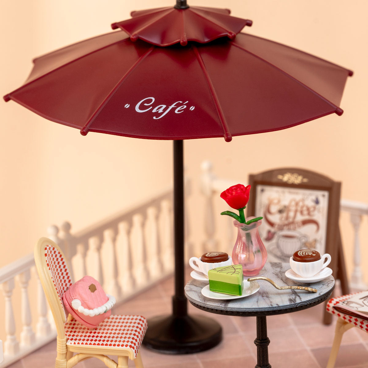 Rolife: Chic Café Terrace - Super Store Plastic DIY Miniature Puzzle