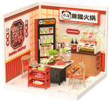 Rolife: Panda Hot Pot - Super Store Plastic DIY Miniature Puzzle