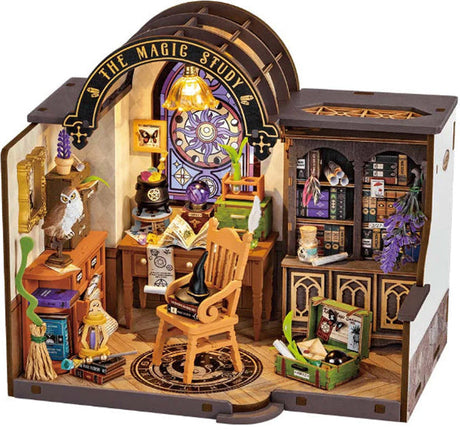 Rolife Magic Study DIY Miniature Puzzle - (DG166)