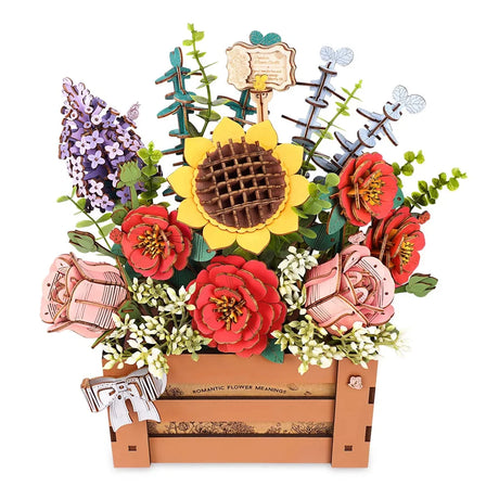 Rolife: Wooden Bloom Box DIY Miniature Puzzle Kit - (TW02H)