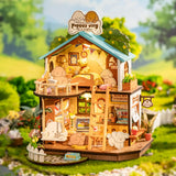 Rolife Puppy's Cozy Villa DIY Miniture Puzzle - (DG169)