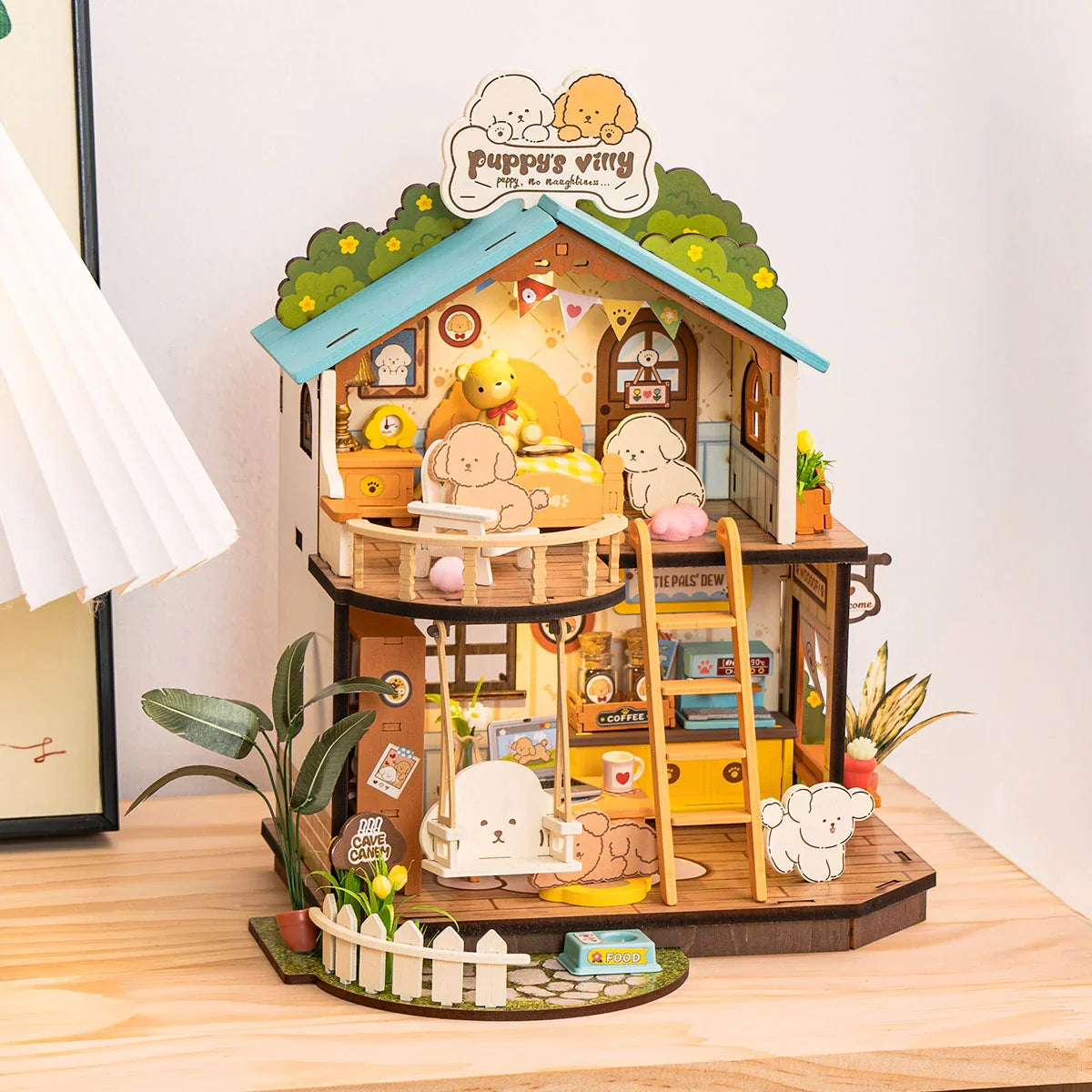 Rolife Puppy's Cozy Villa DIY Miniture Puzzle - (DG169)