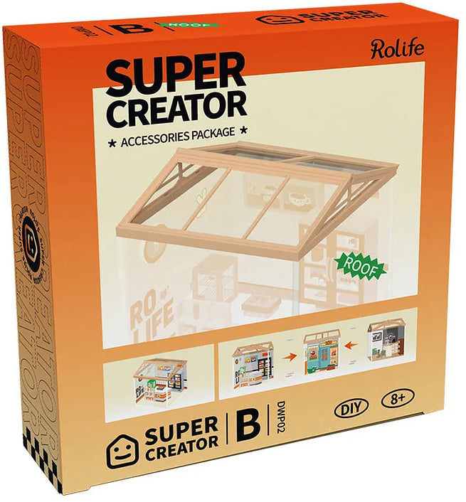 Rolife: Roof D - Super Store Plastic DIY Miniature Puzzle