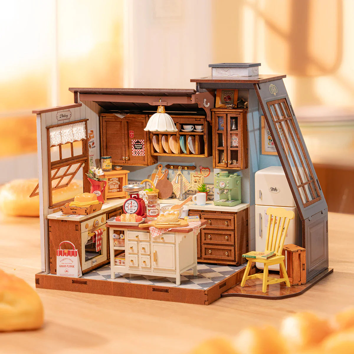 Rolife Baking Kitchen DIY Miniture Puzzle - (DG172)