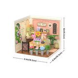 Rolife: Fresh Flower Shop - Super Store Plastic DIY Miniature Puzzle