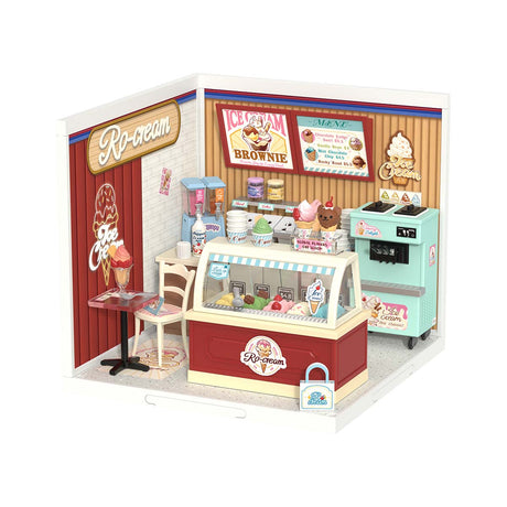 Rolife: Flavorful Ice Cream - Super Store Plastic DIY Miniature Puzzle