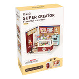 Rolife: Flavorful Ice Cream - Super Store Plastic DIY Miniature Puzzle