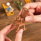 Rolife Silent Corner Study Book Nook DIY Miniature Puzzle - (TGE02)