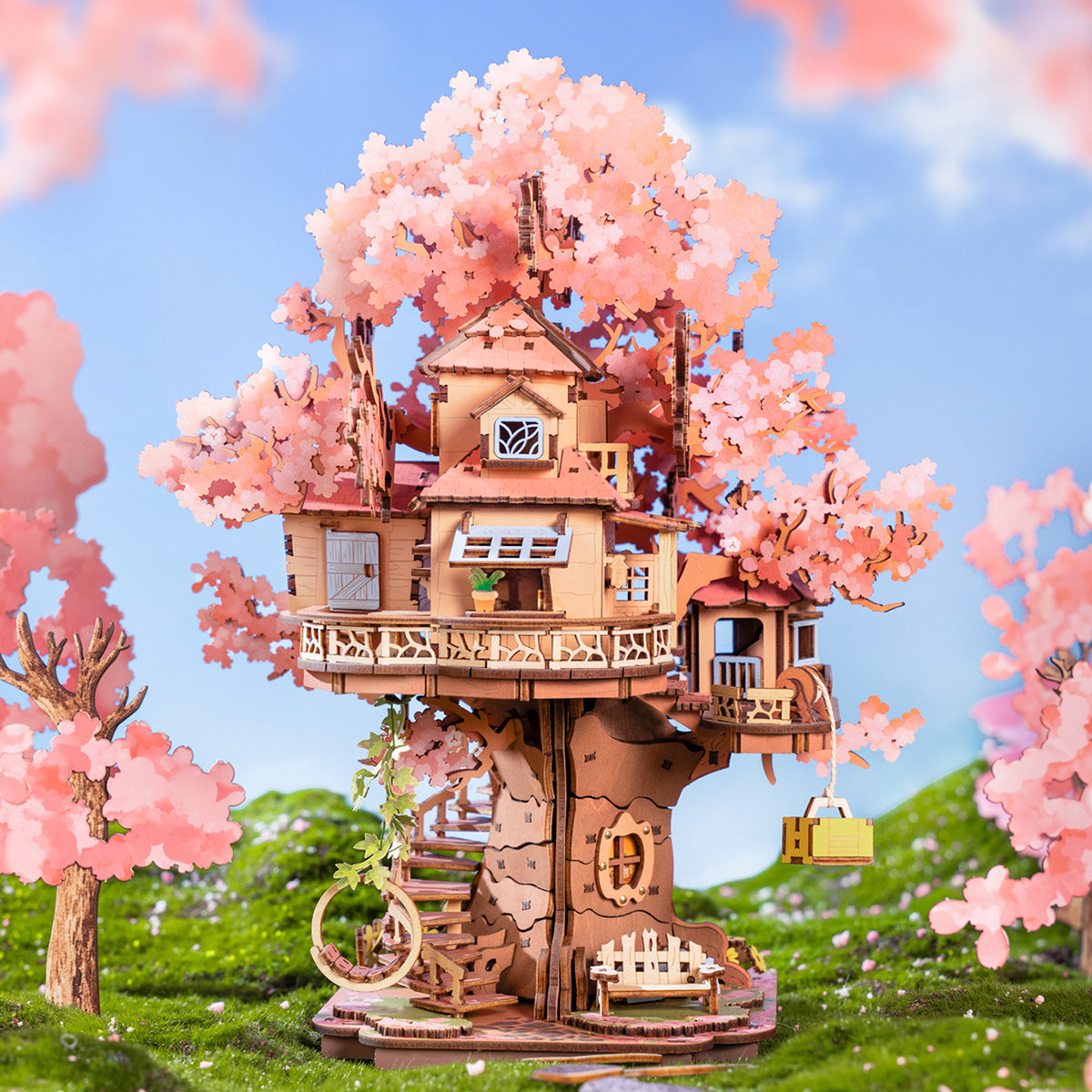 Rolife: Sakura Tree House DIY Miniature Puzzle