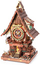Rokr: Cuckoo clock DIY Miniature Puzzle Kit - (LC901C)