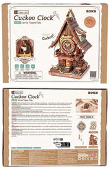 Rokr: Cuckoo clock DIY Miniature Puzzle Kit - (LC901C)