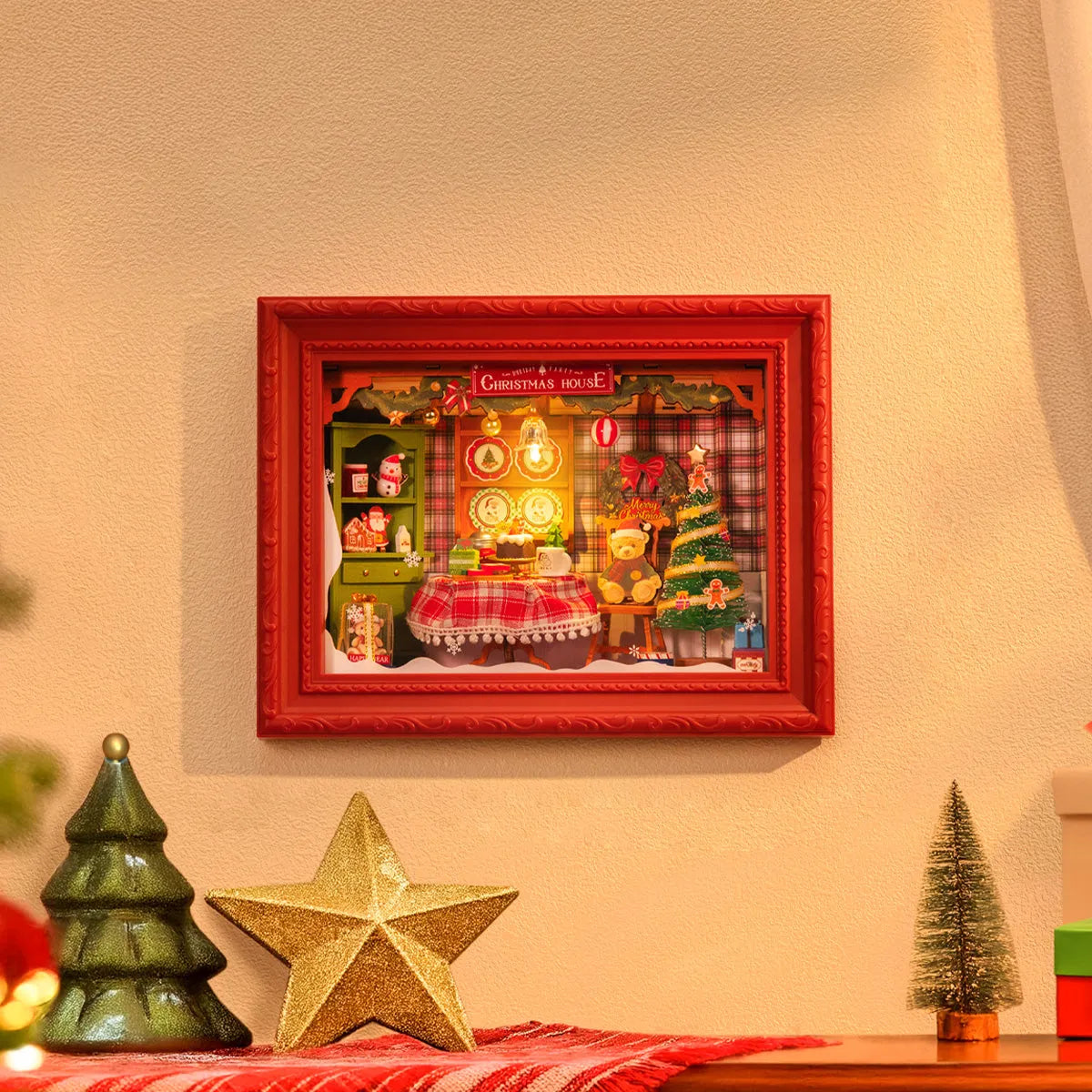Rolife: Christmas Eve Party DIY Miniature Puzzle Kit - (DP005)