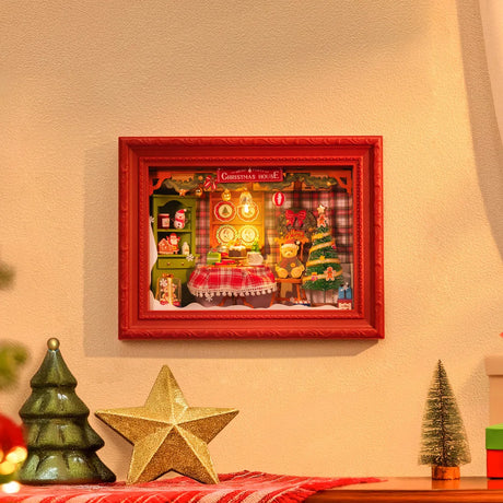 Rolife: Christmas Eve Party DIY Miniature Puzzle Kit - (DP005)