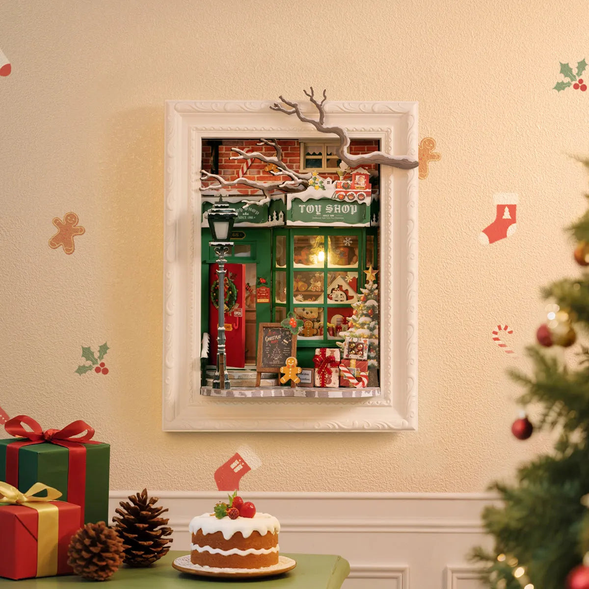 Rolife: Santa's Toy Shop DIY Miniature Puzzle Kit - (DP006)