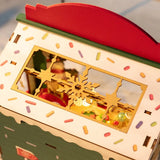 Rolife: Christmas Candy Stand DIY Miniature Puzzle Kit - (DS043)