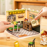 Rolife: Hong Kong Bites Cafe - Super Store Plastic DIY Miniature Puzzle