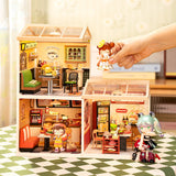 Rolife: Hong Kong Bites Cafe - Super Store Plastic DIY Miniature Puzzle