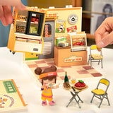 Rolife: Night Out Food Stall - Super Store Plastic DIY Miniature Puzzle