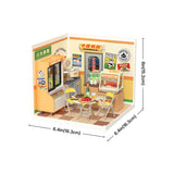 Rolife: Night Out Food Stall - Super Store Plastic DIY Miniature Puzzle