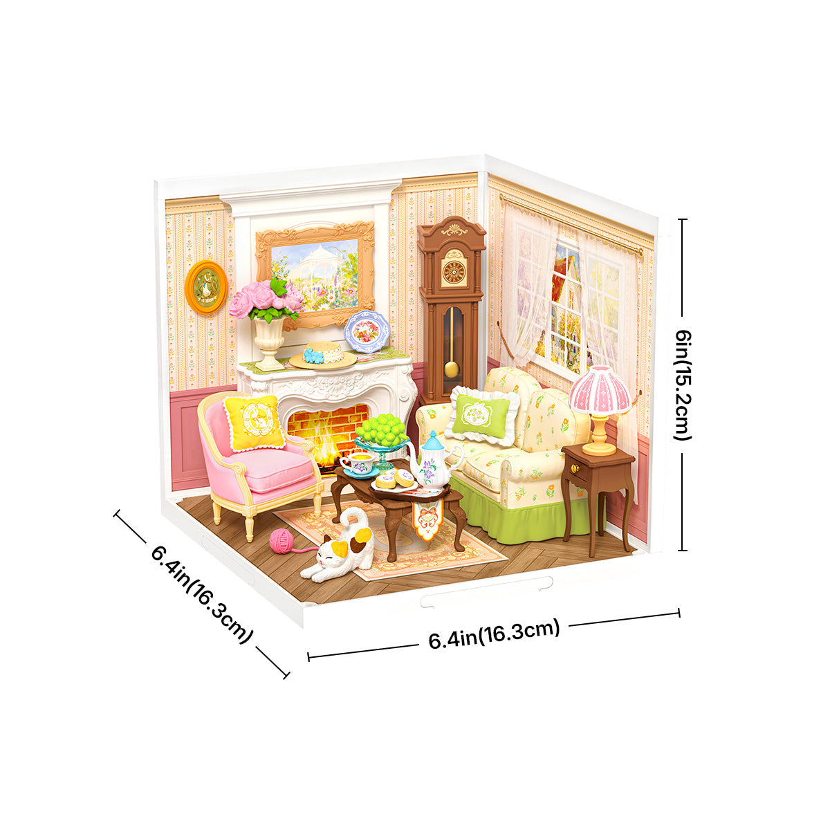 Rolife: Holiday Tea Time - Super Store Plastic DIY Miniature Puzzle