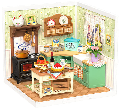 Rolife: Farmhouse Kitchen - Super Store Plastic DIY Miniature Puzzle