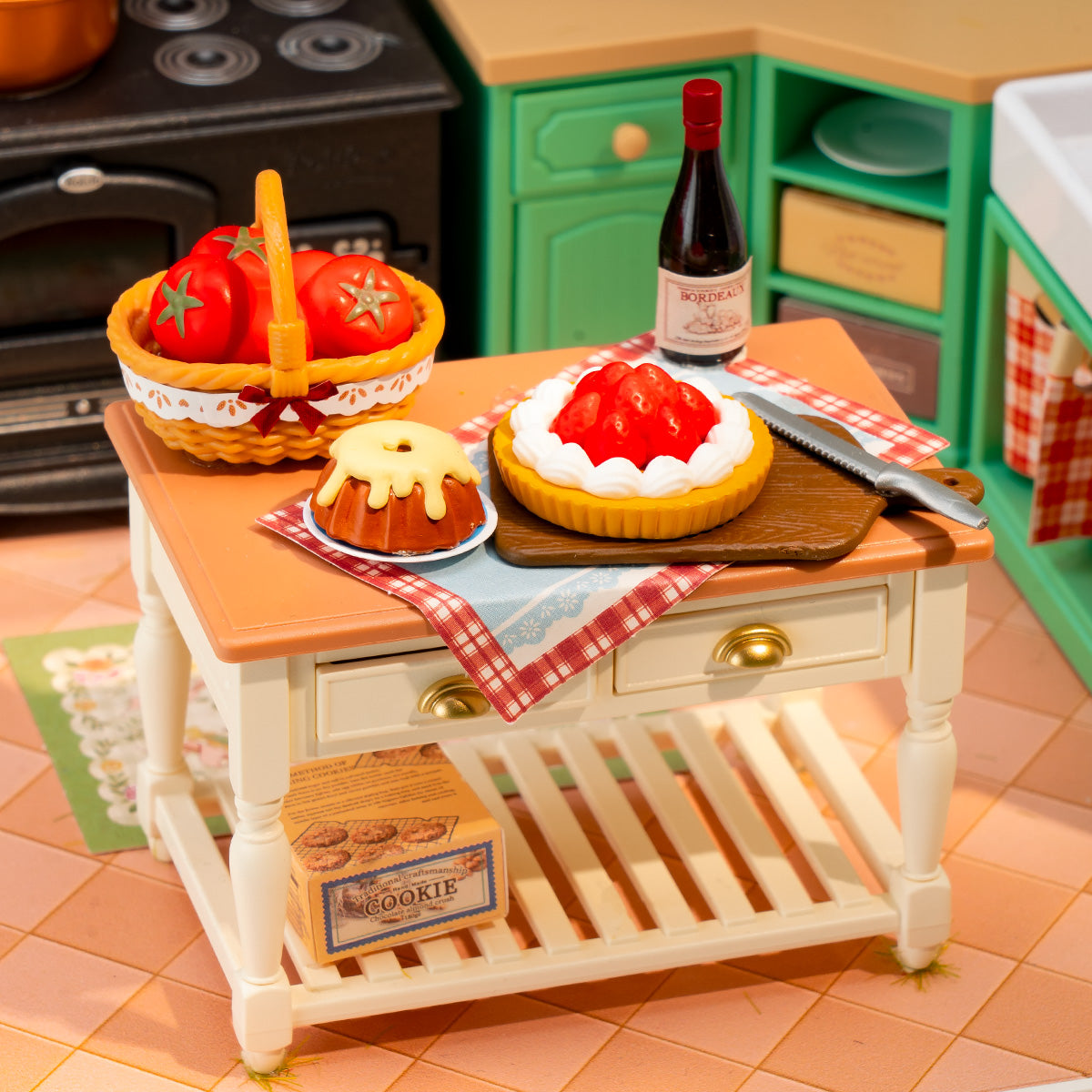 Rolife: Farmhouse Kitchen - Super Store Plastic DIY Miniature Puzzle