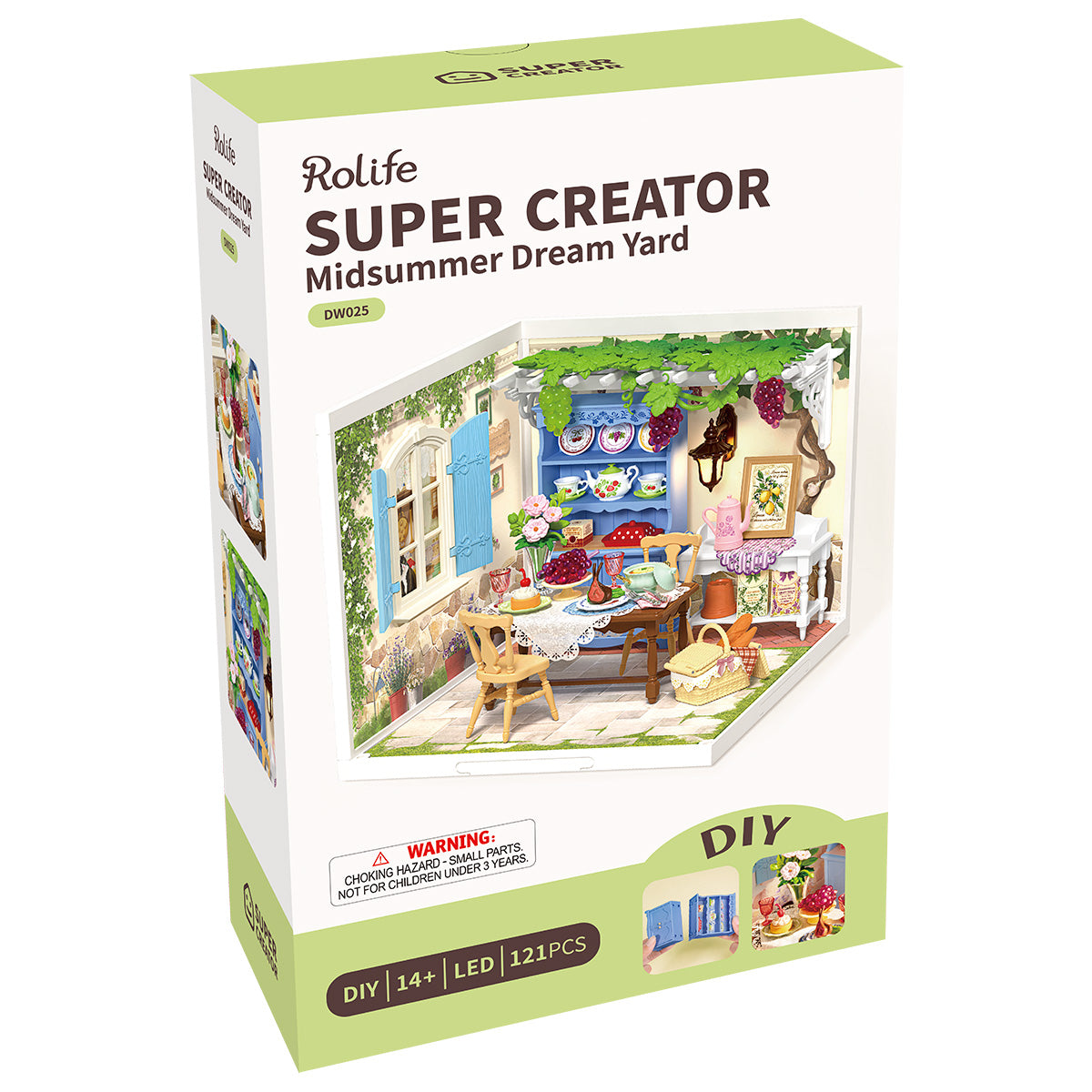 Rolife: Midsummer Dream Yard - Super Store Plastic DIY Miniature Puzzle