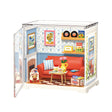 Rolife: Country Blue Lounge - Super Store Plastic DIY Miniature Puzzle
