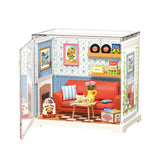 Rolife: Country Blue Lounge - Super Store Plastic DIY Miniature Puzzle